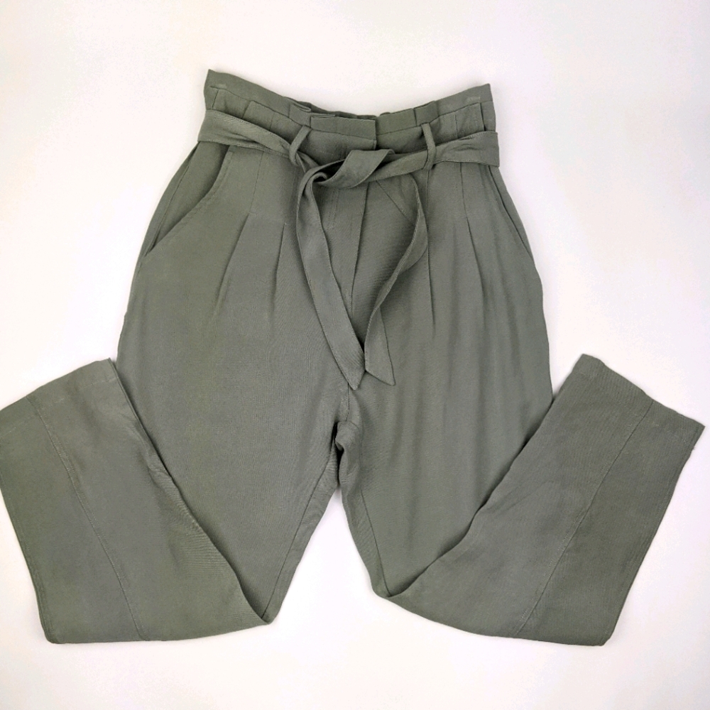 Heartloom cropped pants olive